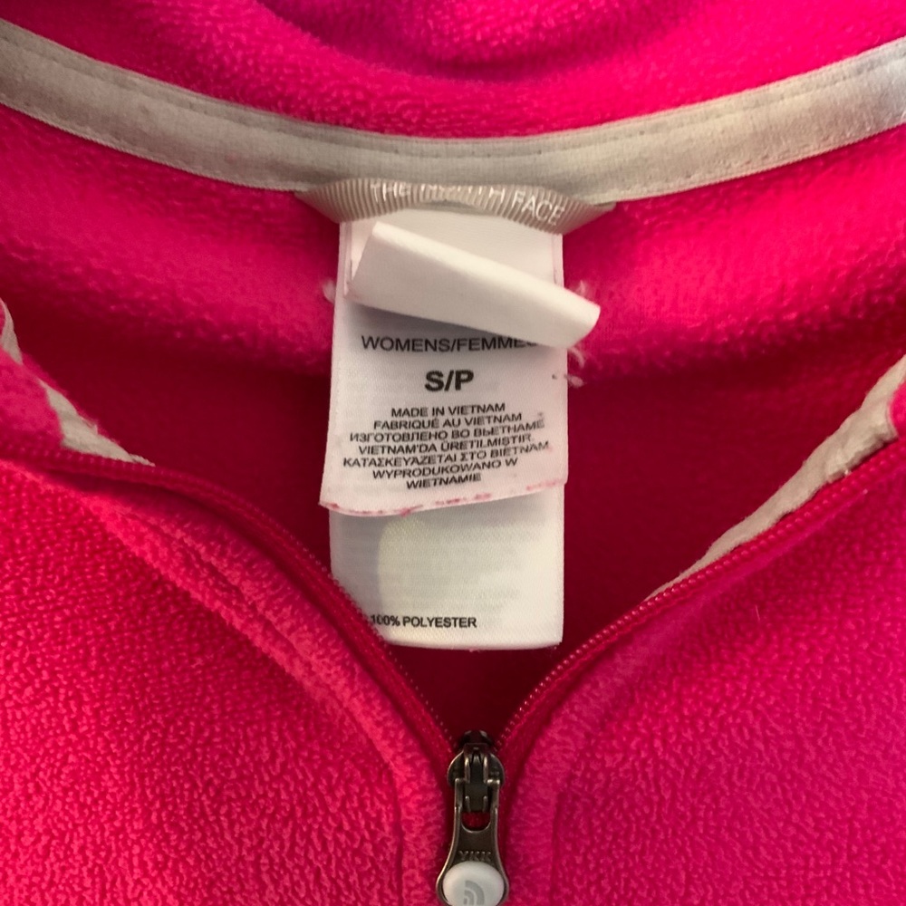 Women’s The NorthFace Hot pink micro - Fleece - Picture 3 of 3